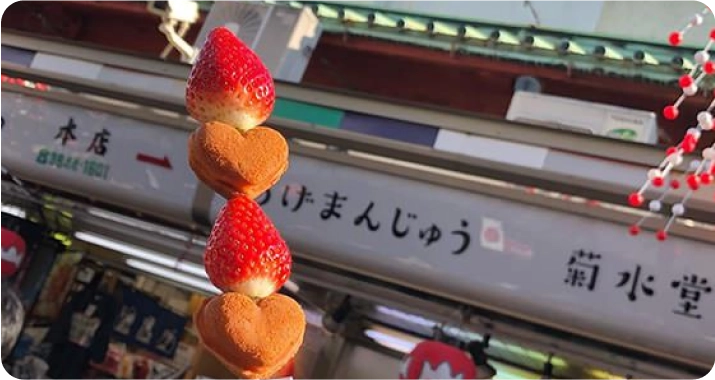 イチゴ飴